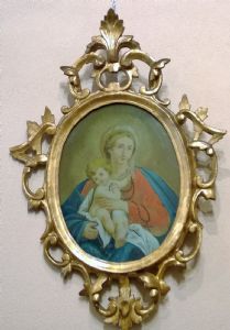 Venezianischer Meister "Madonna mit Kind" 18. Jh.